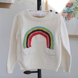 Rainbow Knitted Sweater